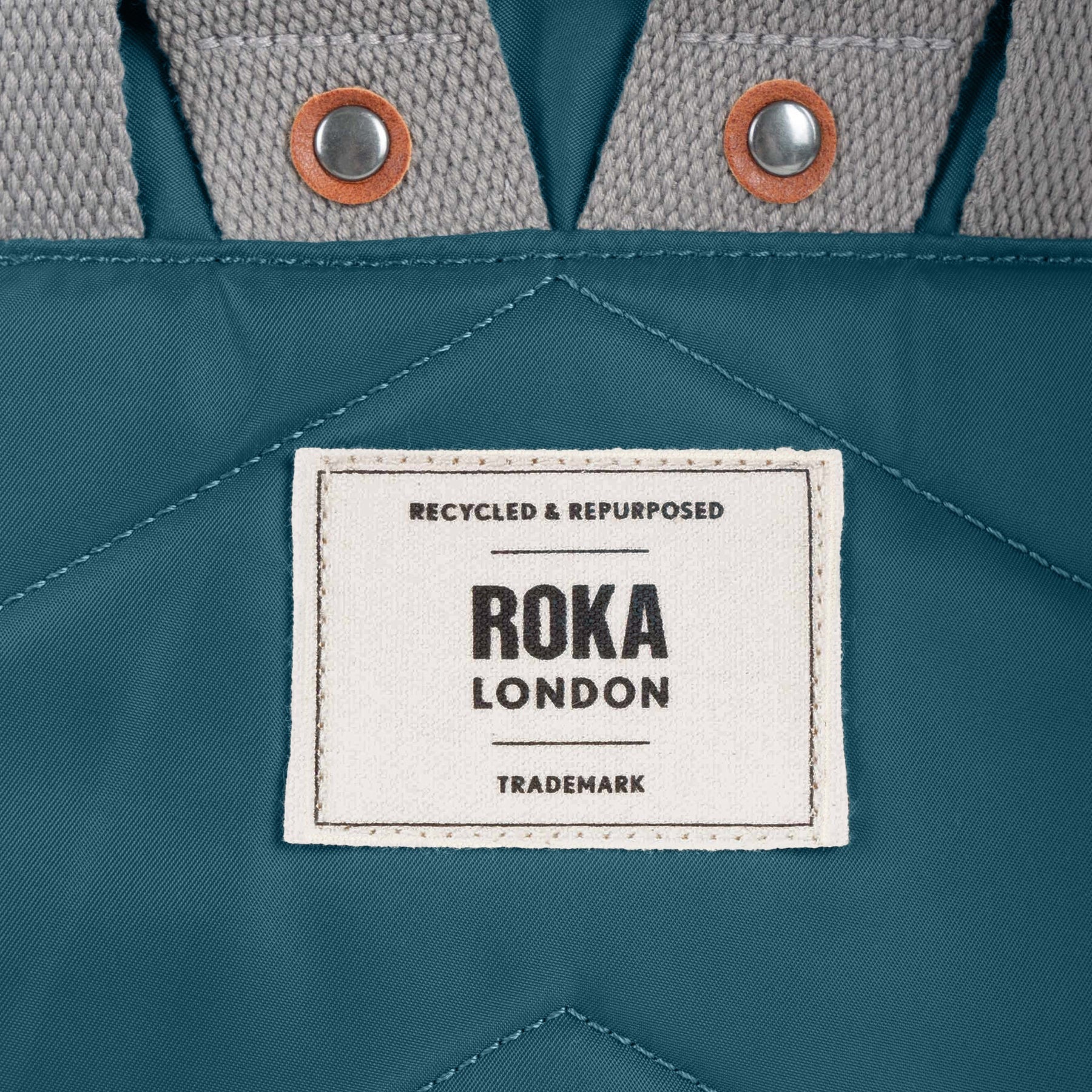 Roka Canfield Recycled Nylon - Medium Backpack - Teal