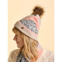Brakeburn Animix Bobble Pom Pom Hat - Pastel Multi