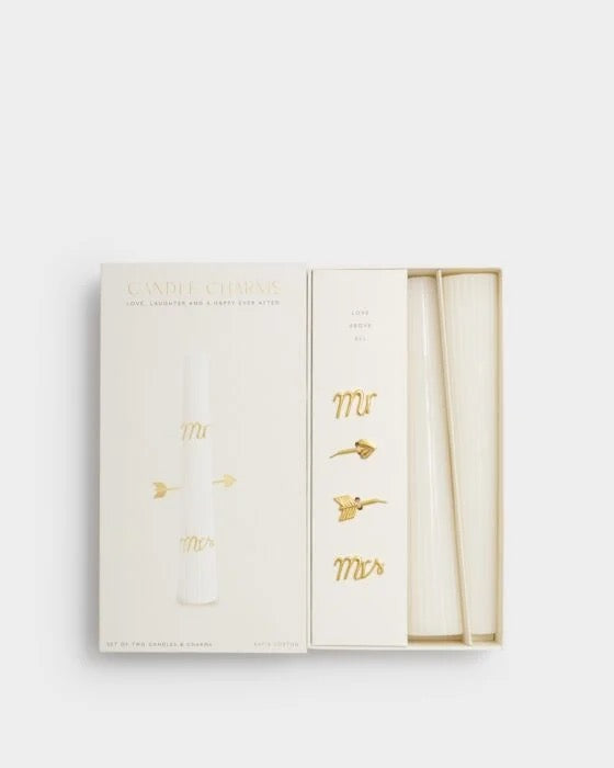 Katie Loxton - 'Mr &amp; Mrs' Candle Charm Gift Set