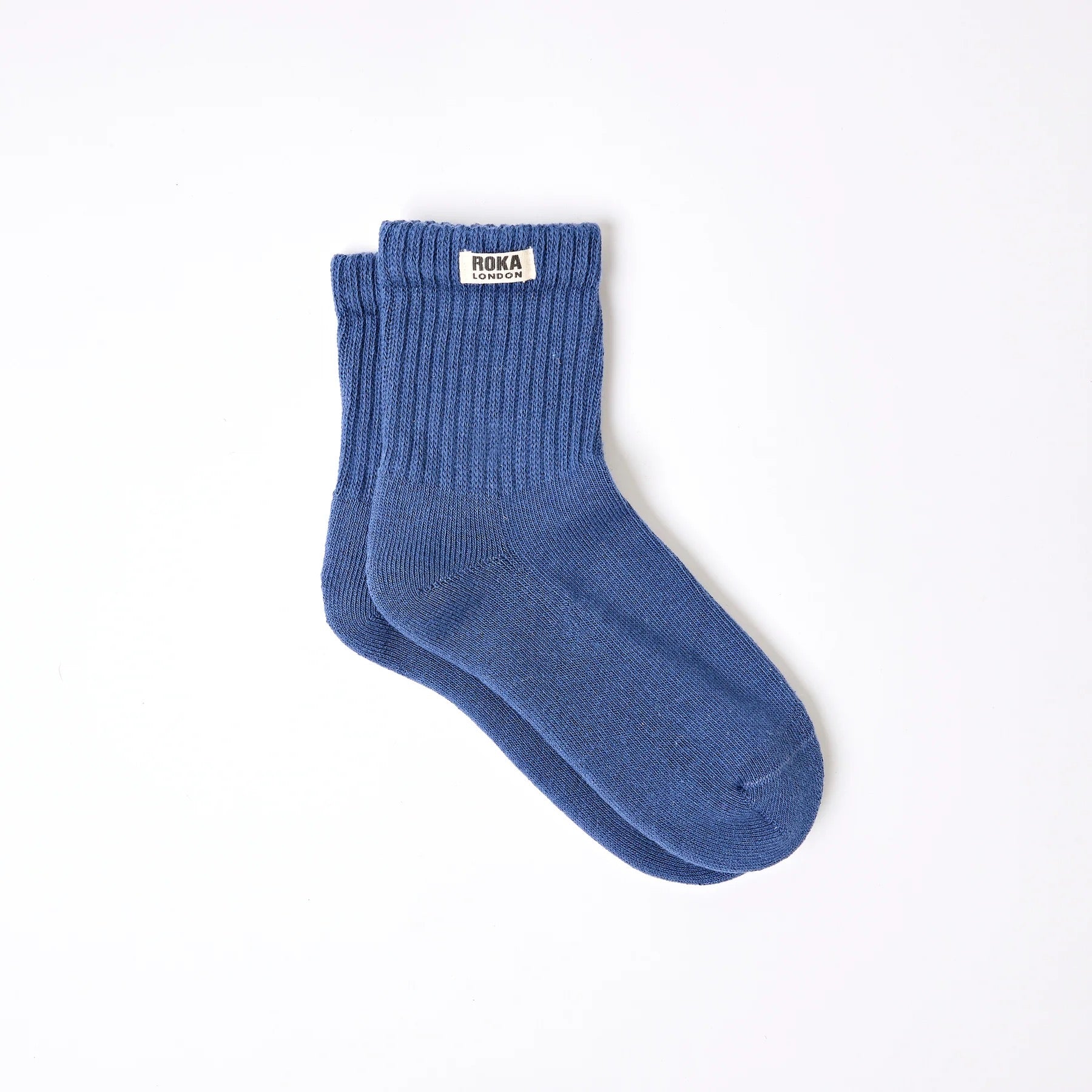 Roka Windsor - Womens Crew Socks - Coastal Blue