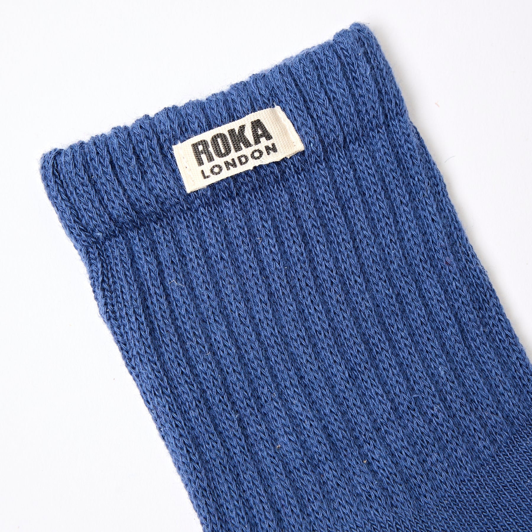 Roka Windsor - Womens Crew Socks - Coastal Blue