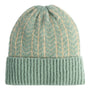 Powder Niamh Zig-Zag Beanie Hat - Ice Blue