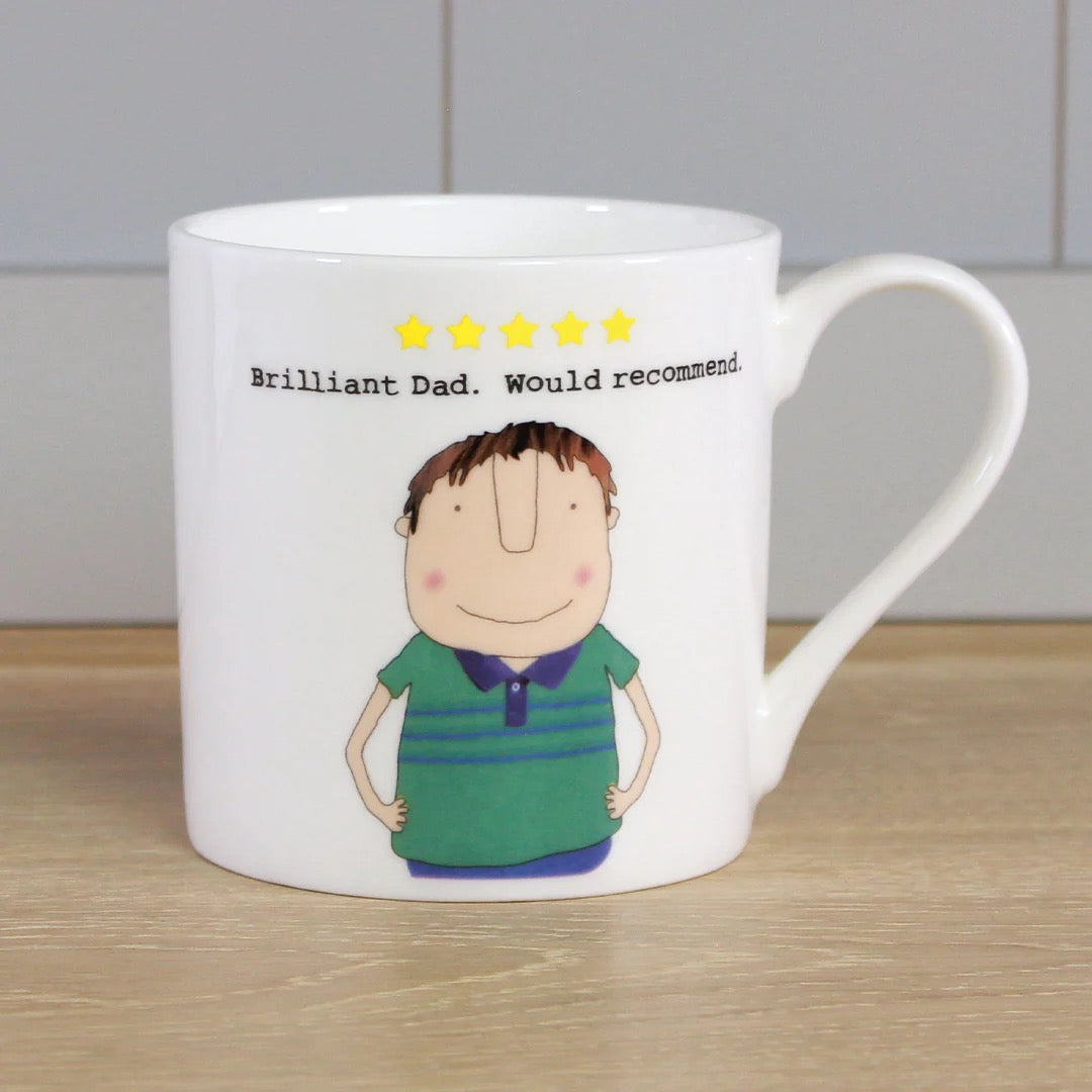 Rosie Made a Thing Mug - 5* Brilliant Dad