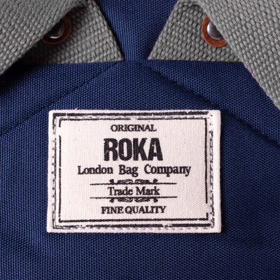 Roka Finchley A MEDIUM -Sustainable Canvas - MINERAL BLUE