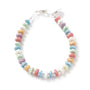 Carrie Elspeth Summer Agate Waves Beaded Bracelet - Pastels