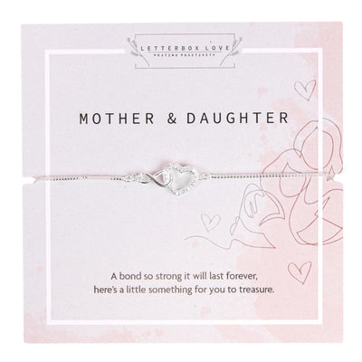 Letterbox Love Mother & Daughter Bracelet