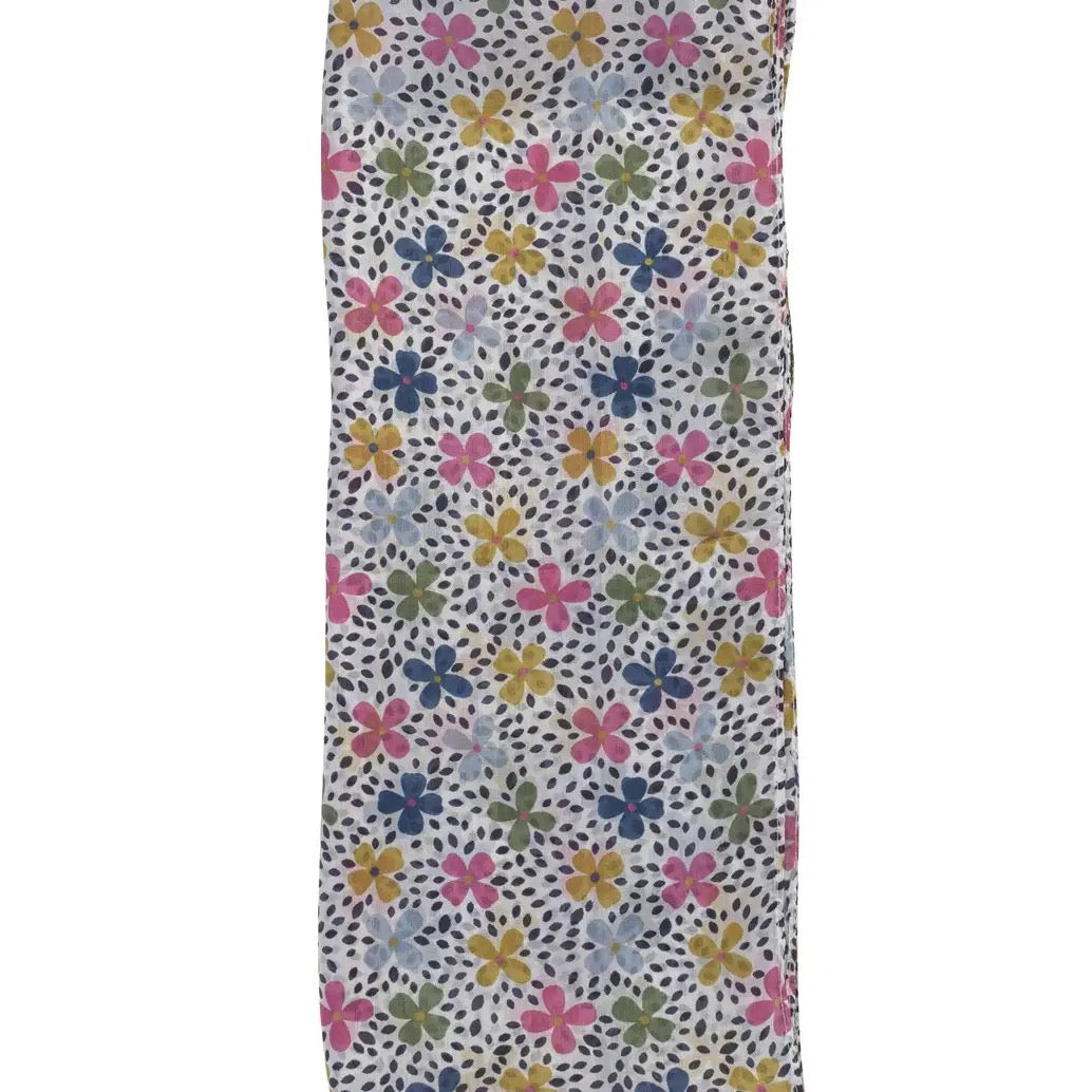 Quintessential 100% Silk Scarf - Abbey Multi