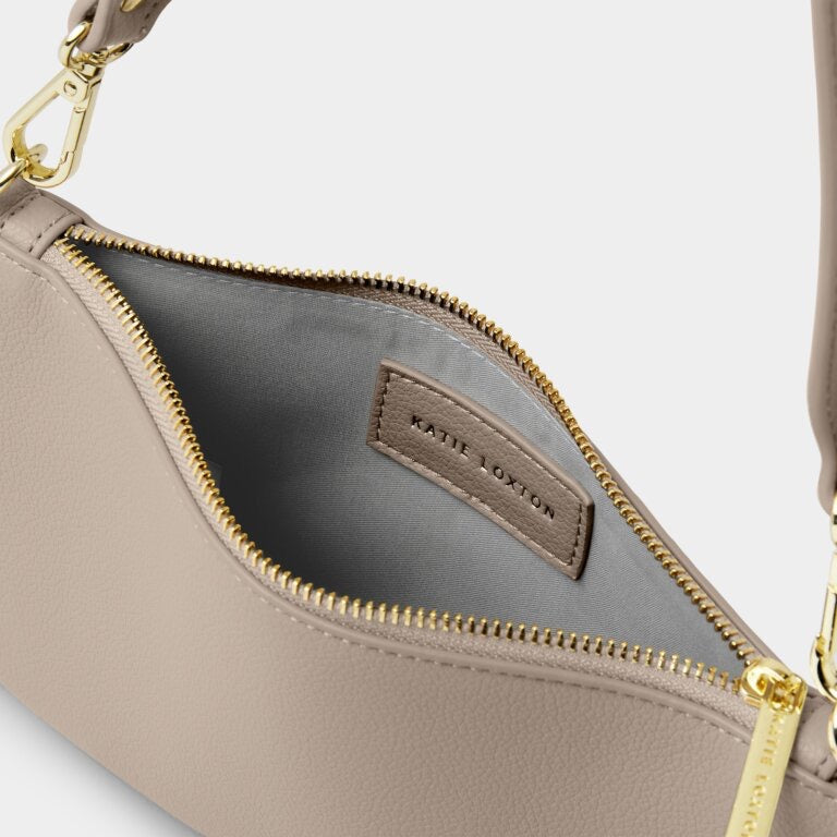 Katie Loxton Reya Small Shoulder Bag - Taupe