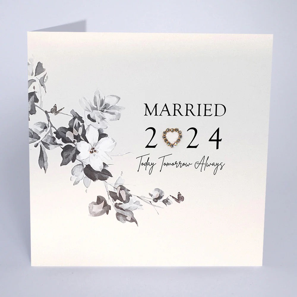 Five Dollar Shake - Married 2024 Wedding Card