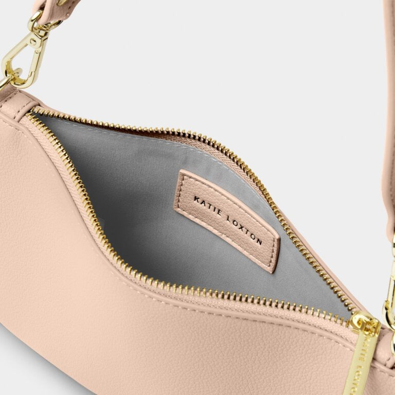 Katie Loxton Reya Small Shoulder Bag - Nude Pink