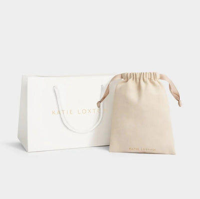 Katie Loxton Waterproof Jewellery - Luna - Hoop Earrings - Gold