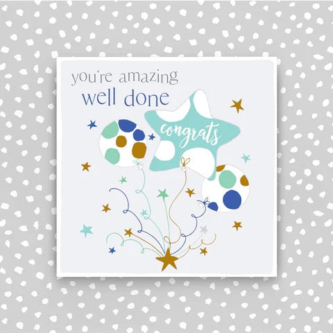Molly Mae You're amazing Well Done Congrats Small Blank Card