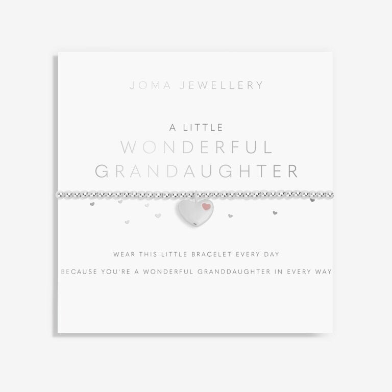 Joma Jewellery - Girls - A Little Wonderful Granddaughter Bracelet
