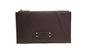 Alice Wheeler Chocolate Brown Kensington Slim Large Purse