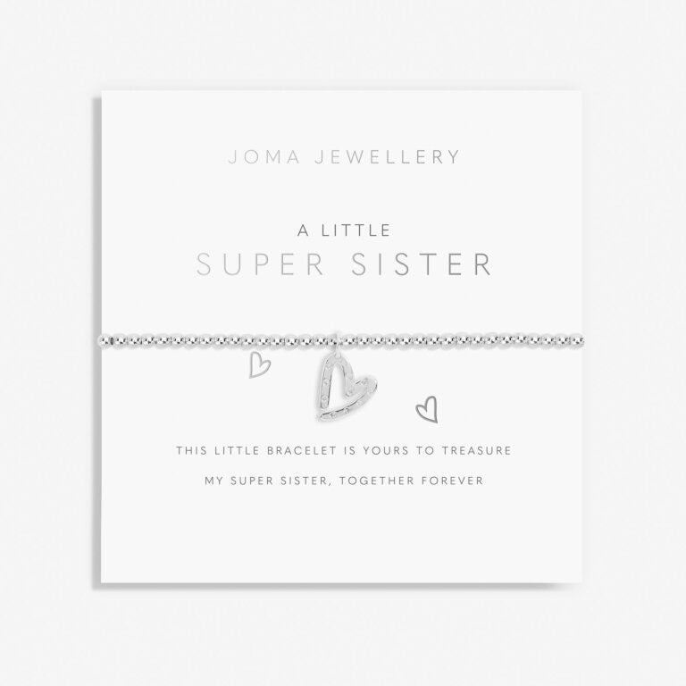 Joma Jewellery - Girls  - A Little Super Sister Bracelet