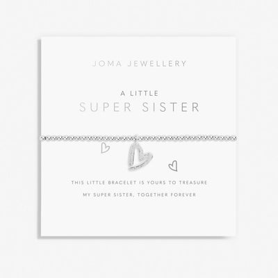 Joma Jewellery - Girls  - A Little Super Sister Bracelet