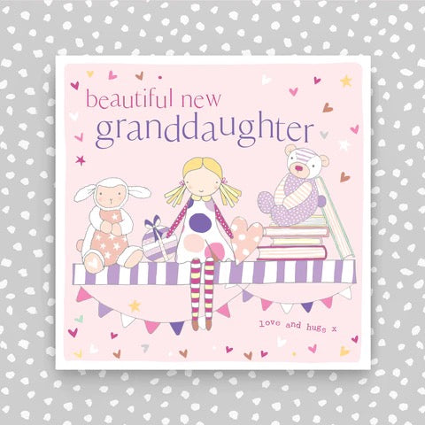 Molly Mae Beautiful New Granddaughter Card