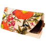 Powder Velvet Sunglasses Pouch - Fine Flowers