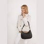 Alice Wheeler - Ascot - Scoop Shoulder Handbag - Black