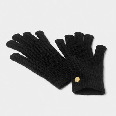 Katie Loxton Knitted Gloves - Black