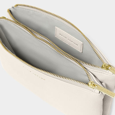 Katie Loxton Duo Pouch - Off White