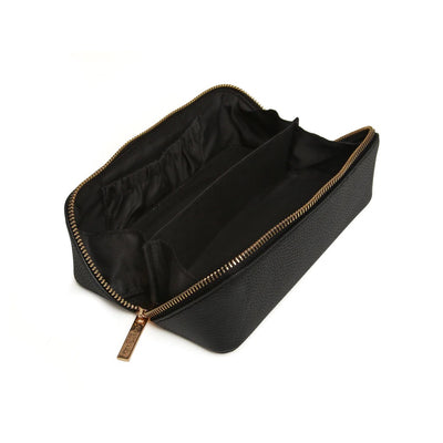 Alice Wheeler Slim Small Train Make-Up Case - Black