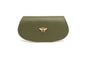 Alice Wheeler Bee Glasses Case - Olive Green