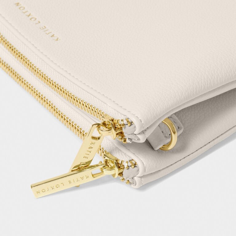 Katie Loxton Duo Pouch - Off White