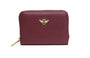Alice Wheeler Bee Bromley Zip Purse - Berry
