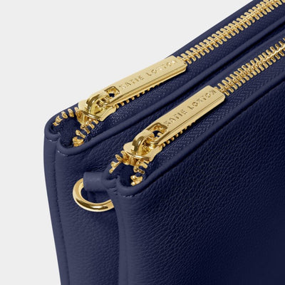 Katie Loxton Duo Pouch -  Midnight Blue