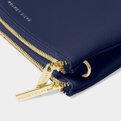 Katie Loxton Duo Pouch -  Midnight Blue