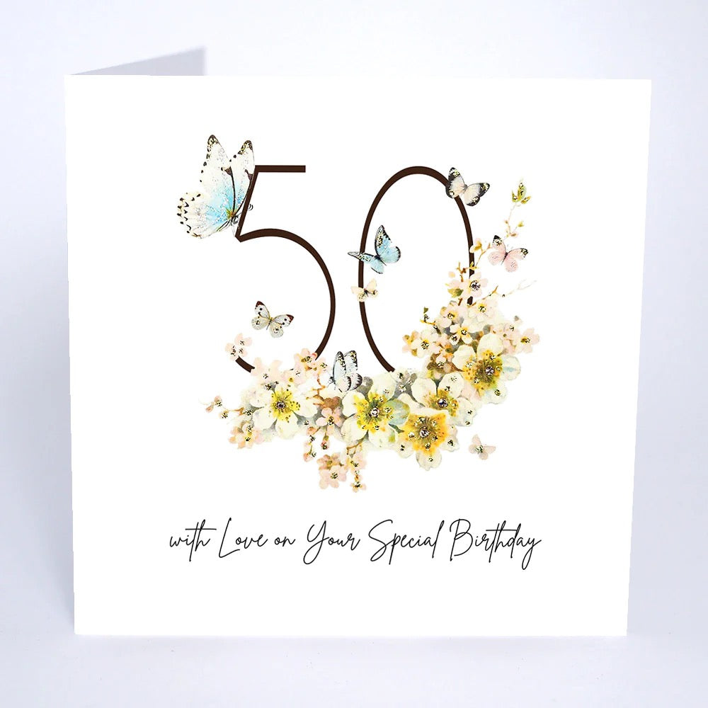 Five Dollar Shake -50 With love on your Special Birthday Card