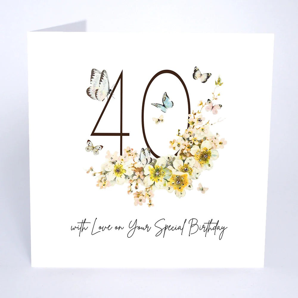 Five Dollar Shake -40 With love on your Special Birthday Card