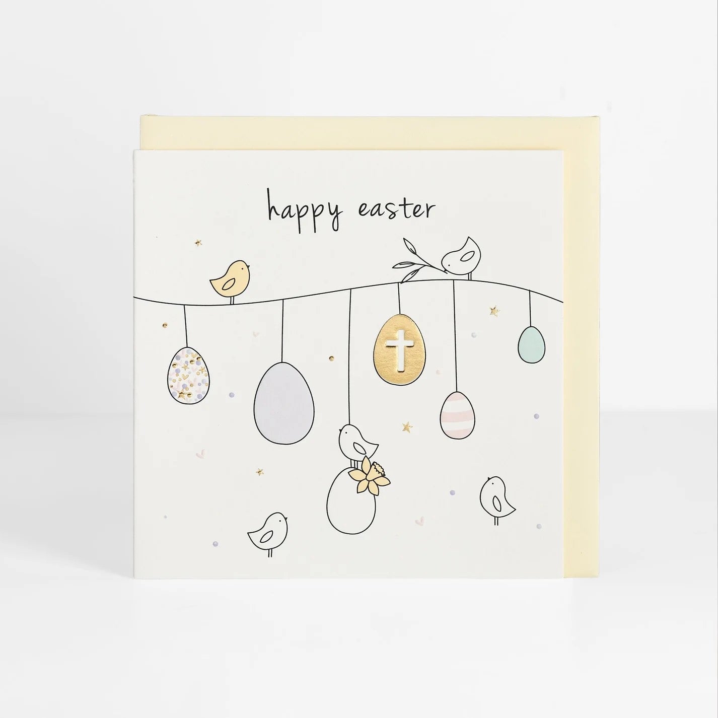 Happy Easter Eggs Card - Belly Button