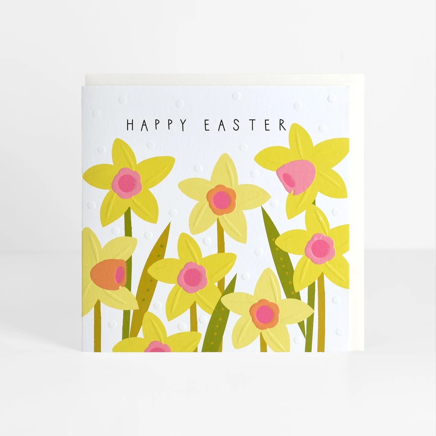 Daffodils Happy Easter Card - Belly Button