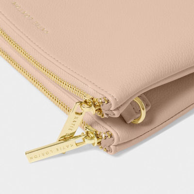 Katie Loxton Duo Pouch - Nude Pink
