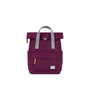 Roka Canfield B Backpack-Recycled Nylon - SMALL - Royal Burgundy