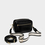 Katie Loxton Hallie Double Strap Crossbody Bag - Black