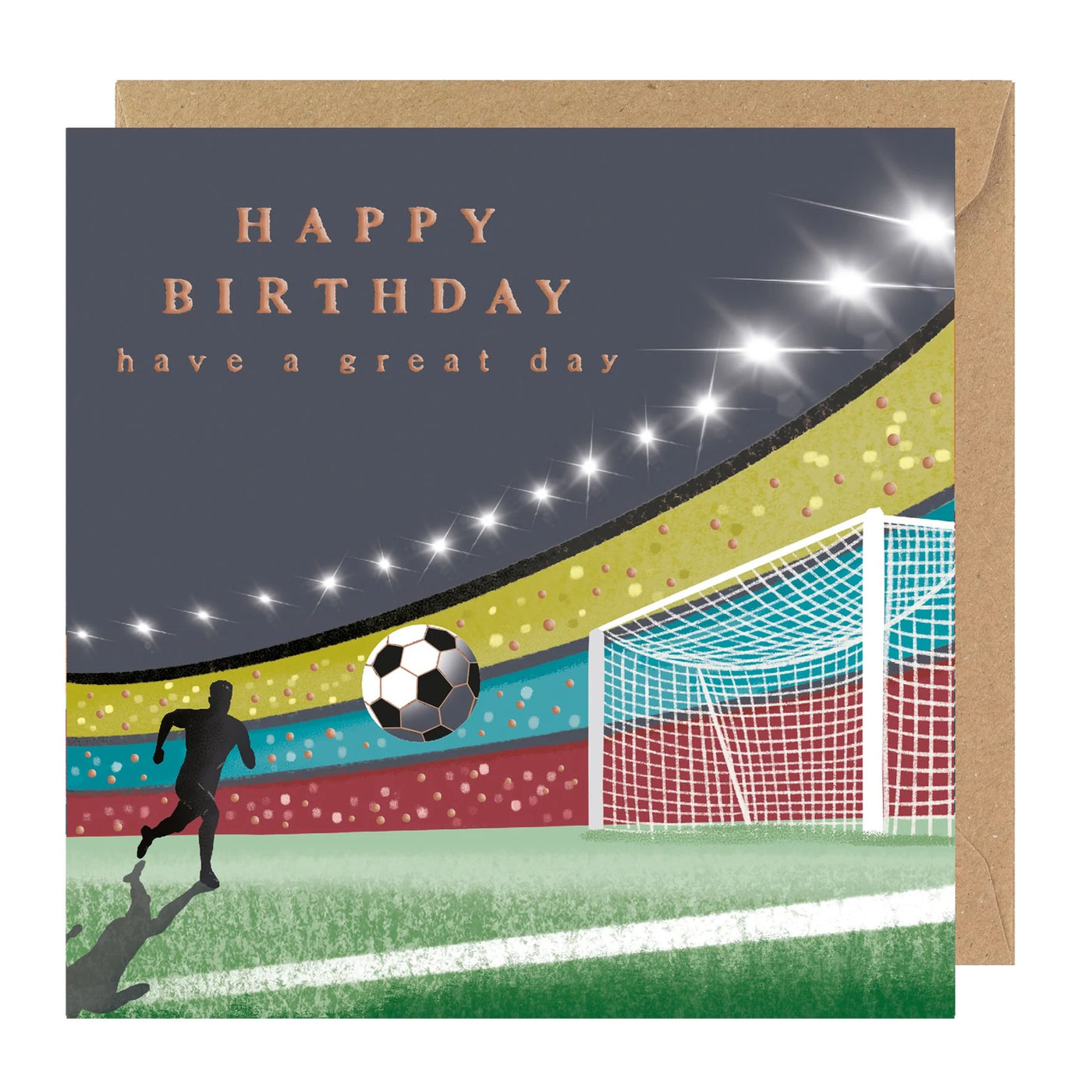 Rosanna Rossi Football Stadium Birthday Card