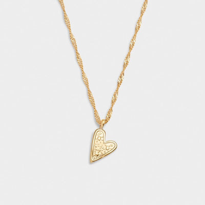 Katie Loxton Waterproof Jewellery - Friendship - Gold Heart Necklace