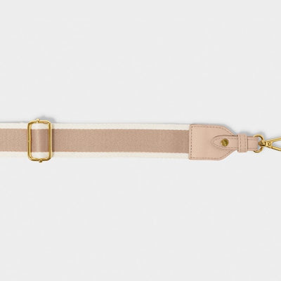 Katie Loxton Hallie Double Strap Crossbody Bag - Nude Pink