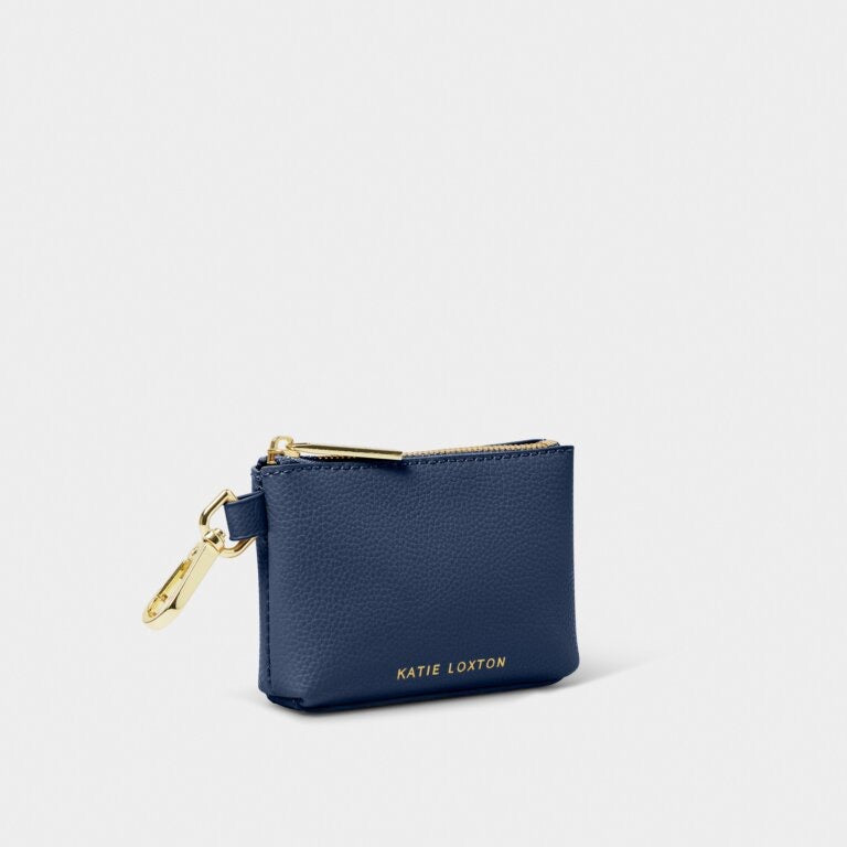 Katie Loxton Evie Clip On Accessory - Coin Purse - Navy