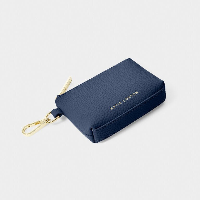 Katie Loxton Evie Clip On Accessory - Coin Purse - Navy