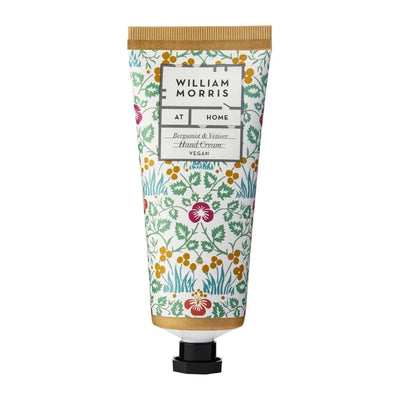 William Morris at Home - Bergamot & Vetiver Hand Cream Gift Boxed - 100ml