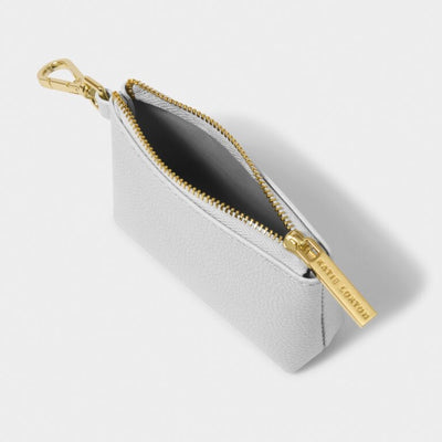 Katie Loxton Evie Clip On Accessory - Coin Purse - Silver