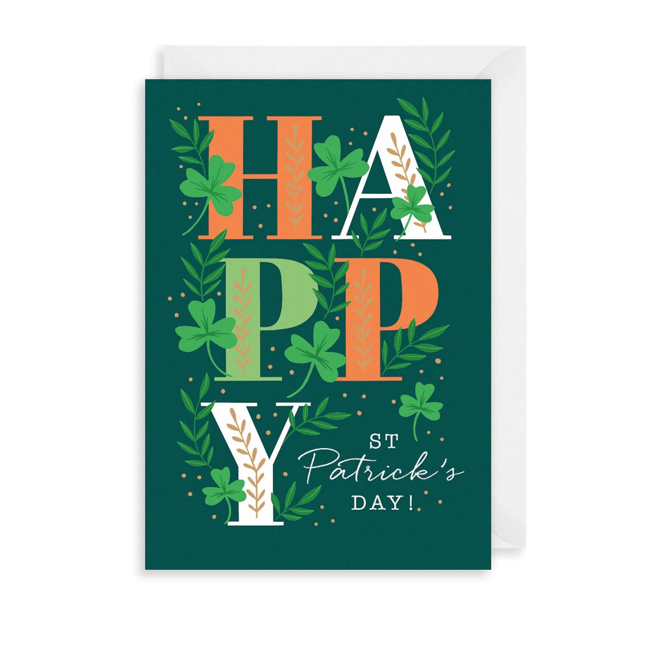 The Art File -  Happy St Patrick's Day Blank Card