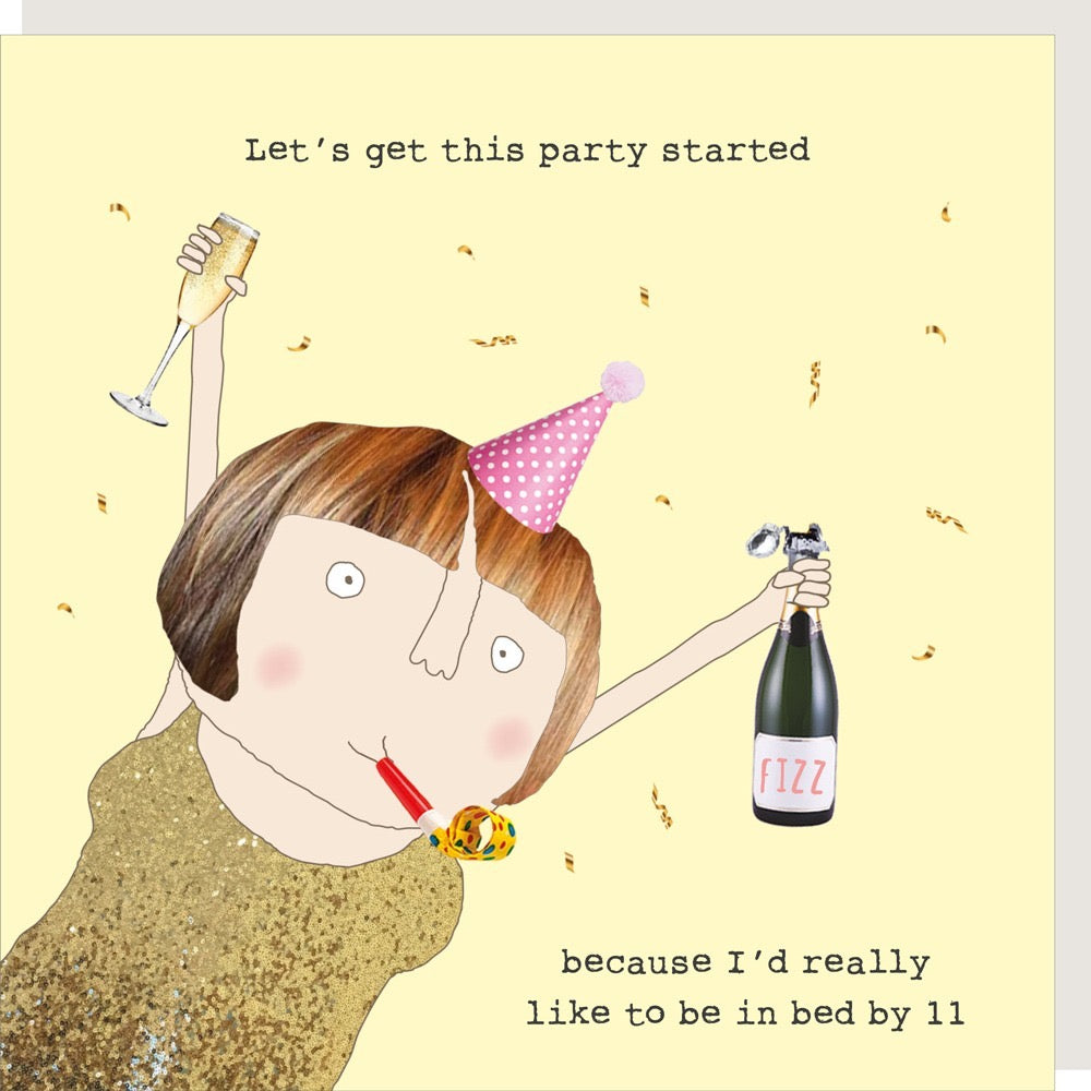 Rosie Made A Thing  - Party Started - Birthday Card