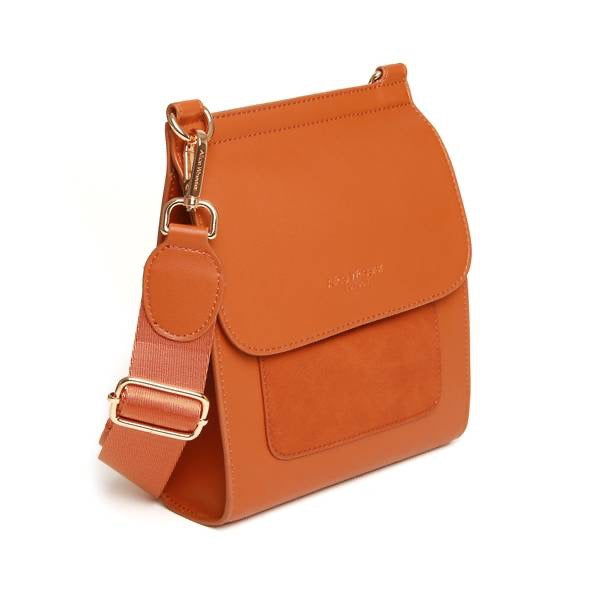 Alice Wheeler Seville Crossbody Handbag - Nappa Collection - Tan