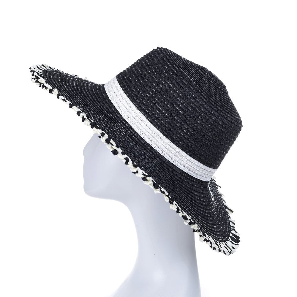 Park Lane Antigua Sun Hat - Black