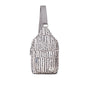 Roka Willesden Recycled Canvas Crossbody Bag - Linear Dot (limited Edition Print)